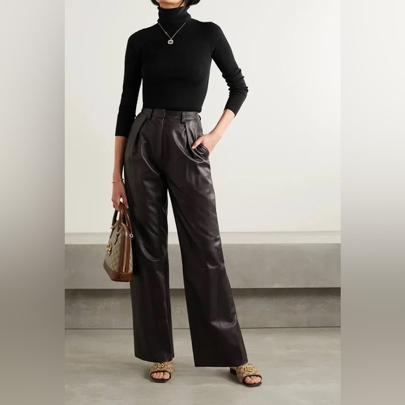 NWT Gucci XL Cashmere fine rib black turtleneck sweater - Picture 3 of 16